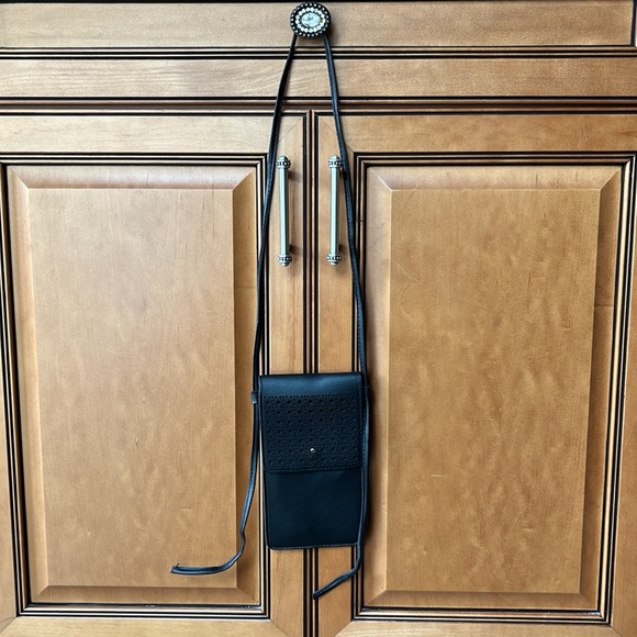 Vegan Leather Adjustable Crossbody Phone Case - Picture 9 of 11